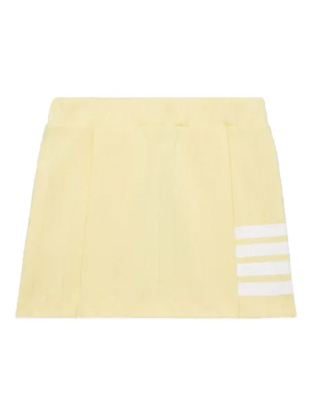 Spódnica mini dziecięca Thom Browne żółta