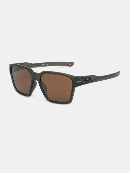 Okulary przeciwsłoneczne Oakley Briza matte olive ink brązowe