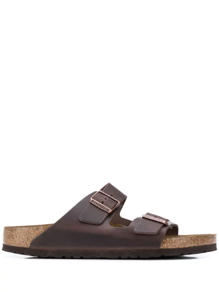 Sandale Birkenstock cu cataramă maro