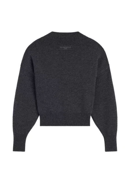 Vlněný svetr Givenchy šedý