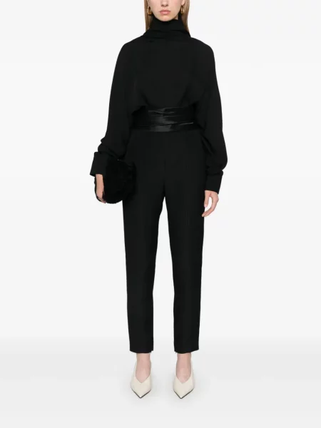 Pantaloni Khaite negru