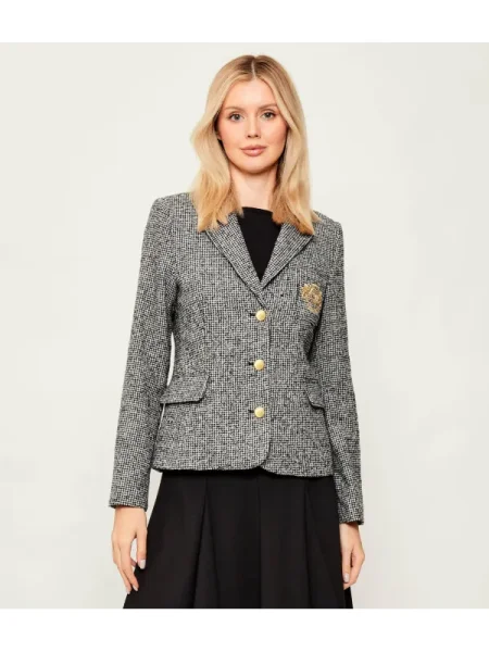 Tommy Hilfiger De lână sacou Festive negru