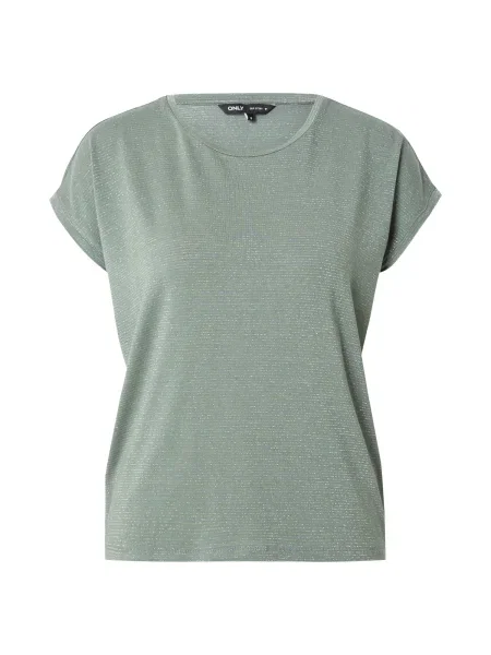 ONLY Tricou auriu / pin verde