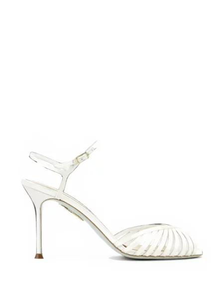 Sandale Aquazzura alb
