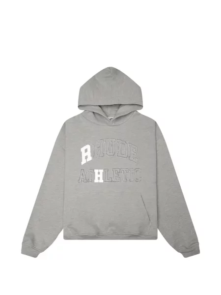 Hanorac cu glugă Rhude cu broderie gri