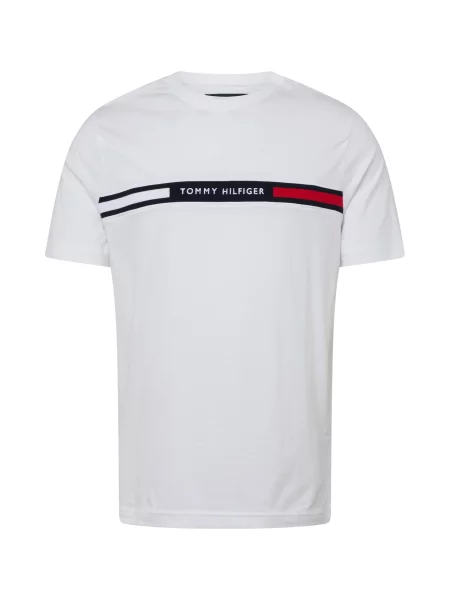 Tommy Hilfiger Majica Regular Fit bela
