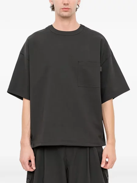 Tricou Songzio cu broderie negru