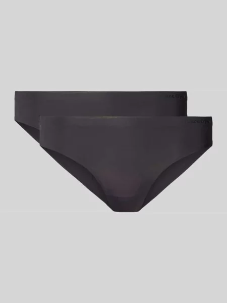 Figi o kroju slim fit z bardzo subtelnymi szwami Marc O'polo czarne