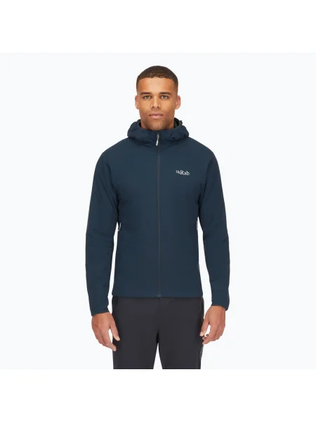 Мъжко изолирано яке Rab Xenair Alpine Light tempest blue синьо