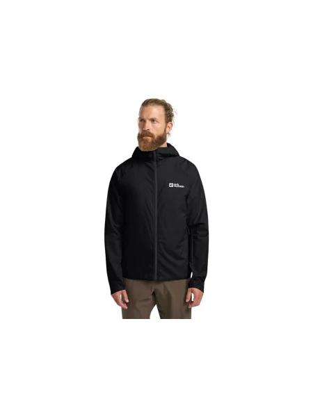Geacă Jack Wolfskin negru