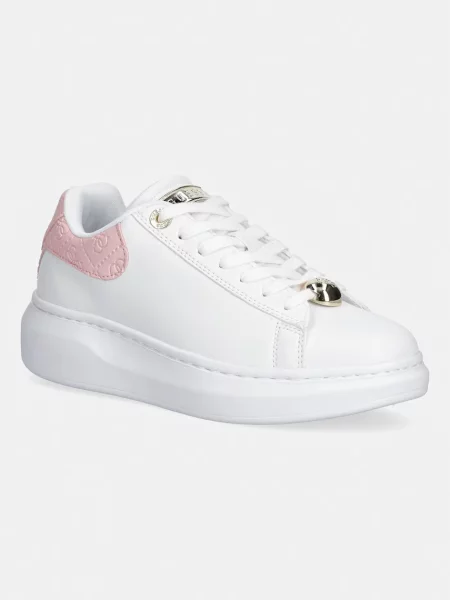 Guess FIREUP sneakers pentru femei din piele alb