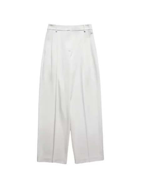 Pantaloni Patrizia Pepe alb