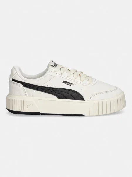 Velúr félcipő Puma bézs