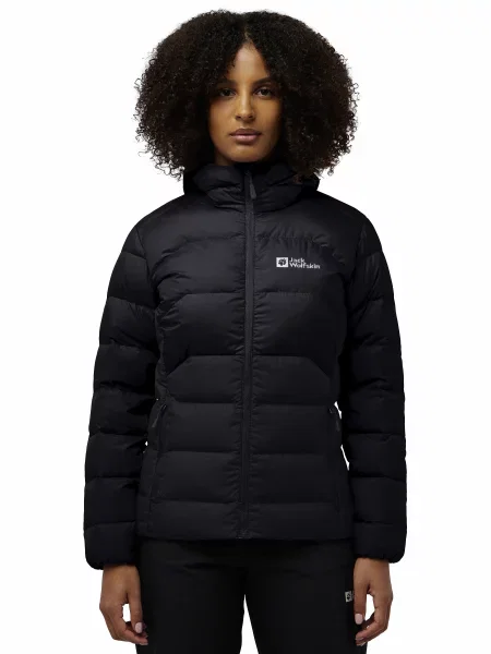 Пуховик Jack Wolfskin Ather чорний