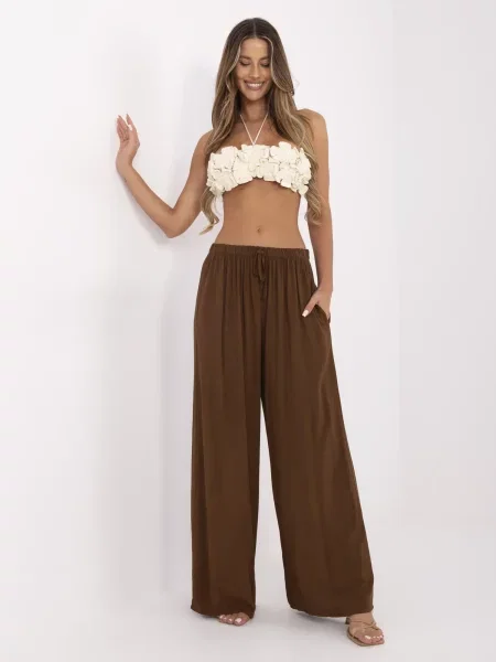 Pantaloni Italy Moda maro