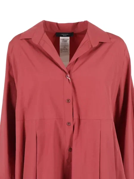 Gulerat voiaj rochie Weekend Max Mara de costum roșu