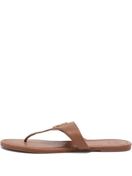 Sandale Tory Burch fără toc maro