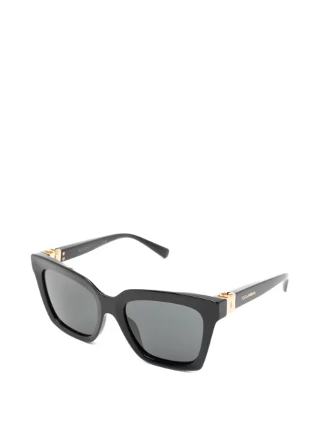 Слънчеви очила Dolce & Gabbana Eyewear с автограф черно