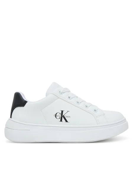 Sneakersy Calvin Klein S biela
