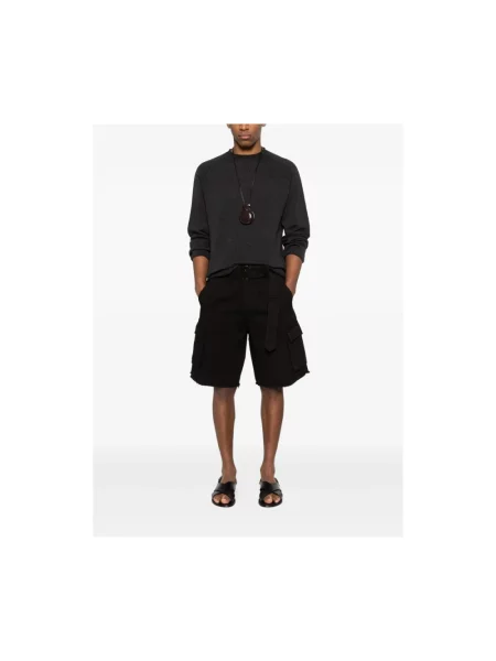 Szorty Laneus casual czarne