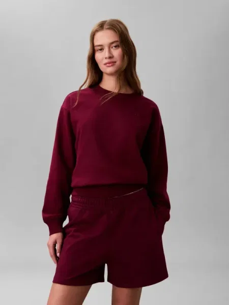Calvin Klein Jeans Hanorac | Relaxed fit bordo
