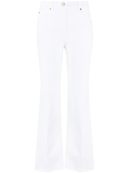 Jeansy dzwony Valentino Garavani dzwony białe