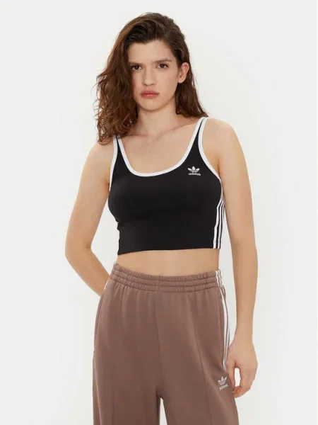 Сутиен Adidas на райета черно