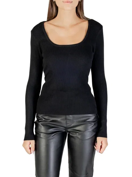 Pulover Morgan De Toi din dantelă negru