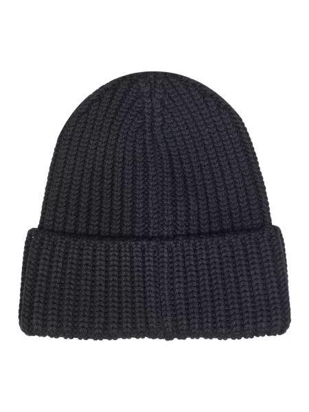 Czapka Saint Laurent wełniana czarna