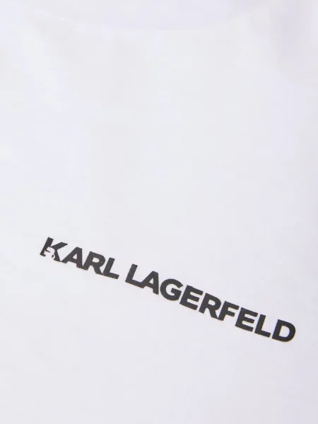 Koszulka dziecięca Karl Lagerfeld czarna