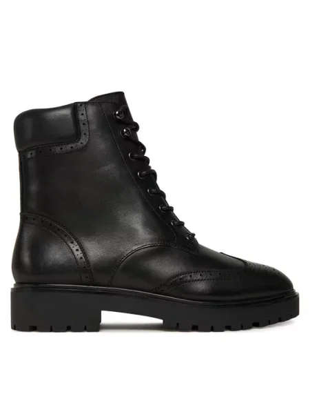 Μποτάκια Lauren Ralph Lauren μαύρο