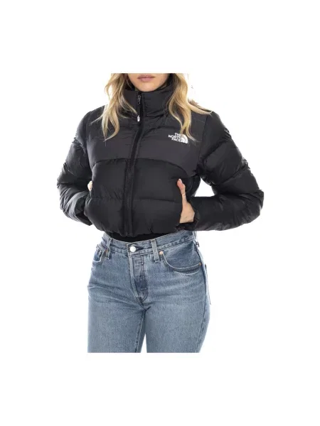 Kurtka The North Face o skróconej długości czarna