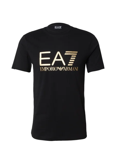 Emporio Armani Tricou auriu negru