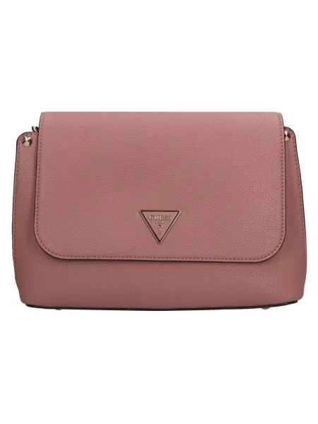 Lniana mała mały torba podróżna Guess różowa