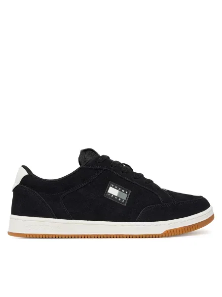 Tommy Jeans Laisvalaikio batai Tjm Cupsole Long Lace Skate juoda