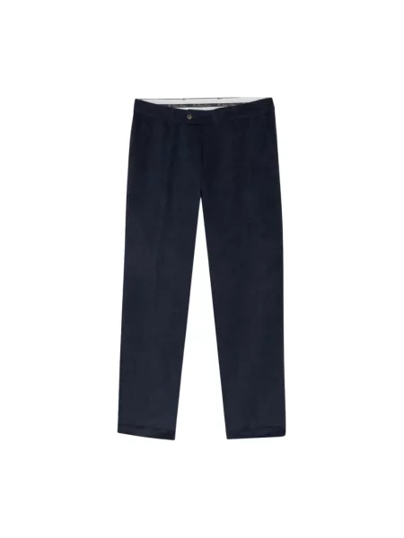 Spodnie Brooks Brothers sztruksowe niebieskie