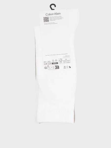 Носки Calvin Klein в полоску с лого