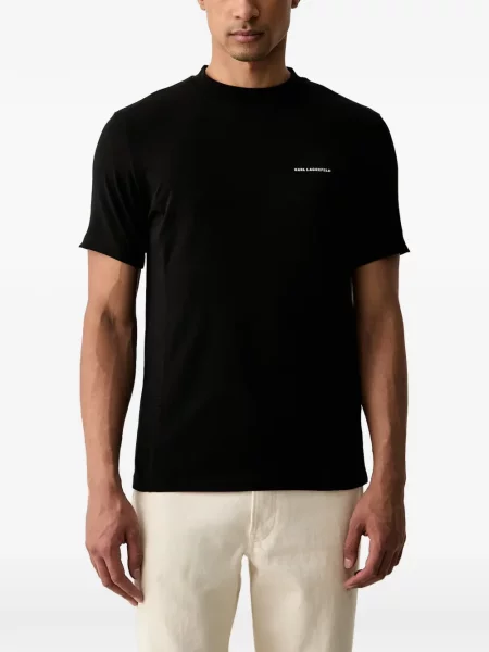 Tricou Karl Lagerfeld cu imagine negru