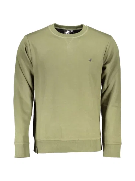 Pulover U.s. Grand cu decolteu rotund verde