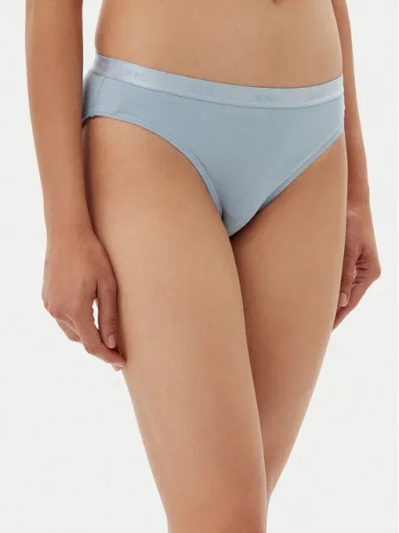 BOSS Класически дамски бикини светлосиньо