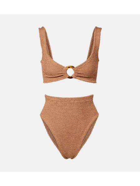 Prsteň Hunza G hnedá