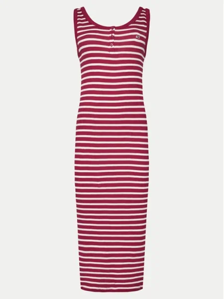 Tommy Jeans Rochie de zi Essential roșu