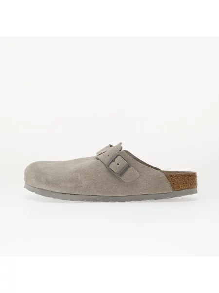 Велурени неподплатен маратонки Birkenstock камъни
