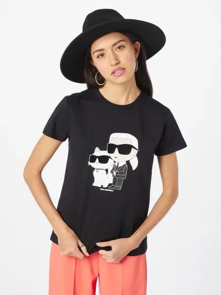 Tričko Karl Lagerfeld čierna