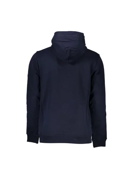 Bluza z kapturem Tommy Jeans z kapturem z logo niebieska