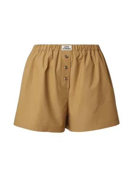 LOVE Stories Pantaloni James deschis maro