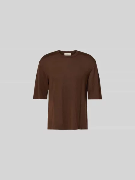 T-shirt o kroju relaxed fit z mieszanki lyocellu i wełny Officine Generale
