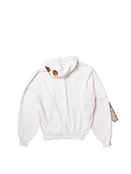Mikina s kapucňou Doublet biela
