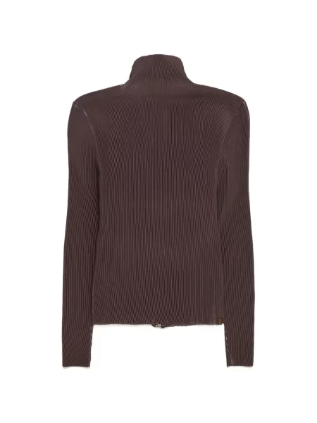 Cardigan Isa Boulder cu nervuri maro