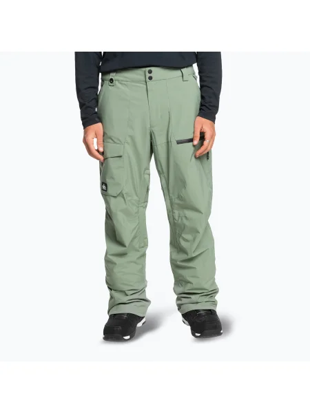 Férfi snowboard nadrág Quiksilver Utility sea spray Utility zöld